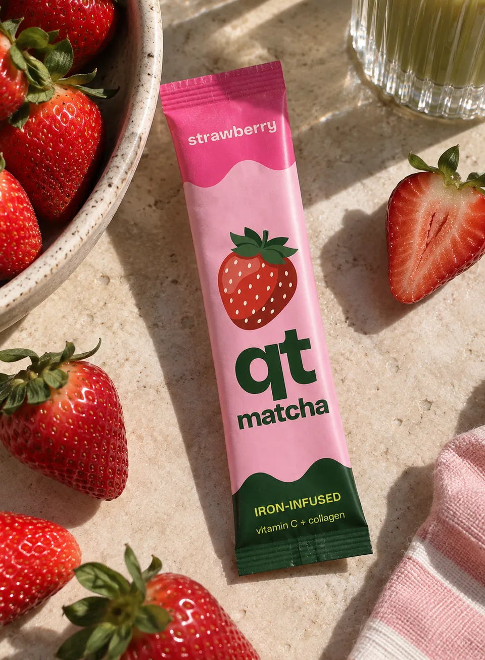 Strawberry QT with fresh berries